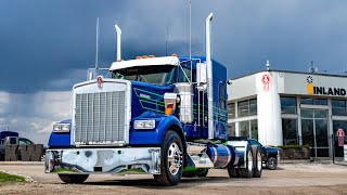 CUSTOM ORDERED  LEGENDARY BLUE 2023 KENWORTH W900 THE KENWORTH GUY [upl. by Mandel]