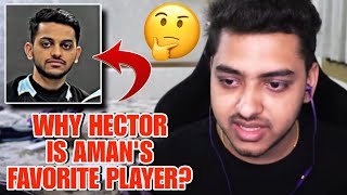 Why Hector Is Amans Favourite Player In IGC😱 [upl. by Ellecrad]