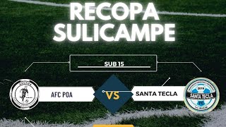 Amigos FC X Santa tecla sub 15 [upl. by Xenos]