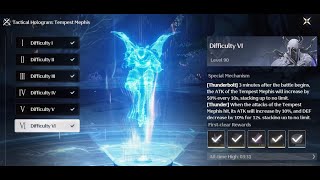 Wuthering Waves  Encore solo Hologram Mephis 6 No DMG [upl. by Hunter894]