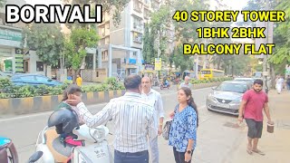 BORIVALI 40 STOREY TOWER  35 ACRES LAND NEAR HIGHWAY 🛣 METRO borivali 1bhk 2bhk [upl. by Ylas]