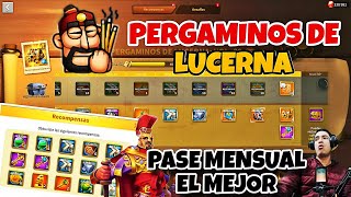 PERGAMINOS DE LUCERNA MEJOR OFERTA MENSUAL  RISE OF KINGDOMS [upl. by Ellatsirhc441]