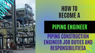 pipingknowledge5360 Basic details of Piping Engineer Piping Engineerpiping engineer oil [upl. by Jaquelin]