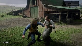 The Reason Why You Should Always Beat Seamus Fence Owner  Red Dead Redemption 2 [upl. by Anyk]