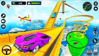 Superhero Car StuntCar Games 🚗 car racing game 🎮 [upl. by Einrae]