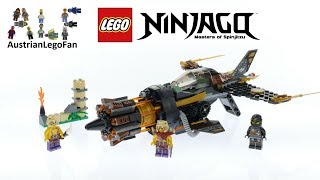 Lego Ninjago 70747 Boulder Blaster  Lego Speed Build Review [upl. by Yentrok]