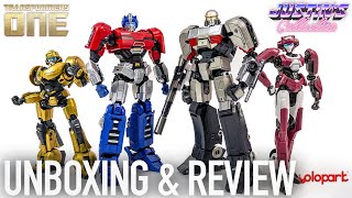 Transformers One Yolopark AMK Figures Unboxing amp Review [upl. by Baecher]