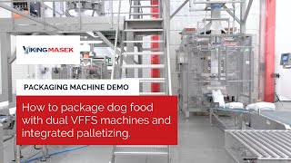 Full Line Pet Food Packaging System Demo [upl. by Hoyt345]