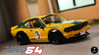 Mazda RX3 Savanna LBWK by Inno64  UNBOXING and REVIEW [upl. by Alyakem]