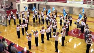 Morristown East High School Marching Band Oct 11th 2014 [upl. by Zingg]