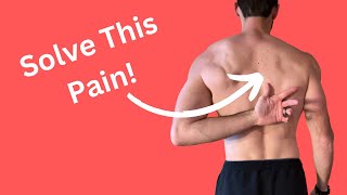 Sharp Stabbing Shoulder Blade Pain Relief Strategy [upl. by Blumenfeld]