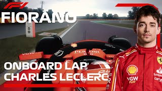 Charles Leclerc Testing SF24 Evo Around Fiorano  F1 2024  Assetto Corsa [upl. by Jarv924]