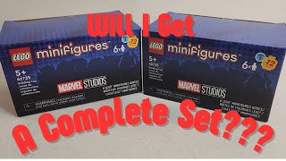 LEGO Marvel 66735 LEGO Minifigures Marvel Series 2 6 Pack Build X2 [upl. by Hamo]