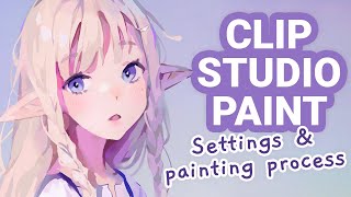 Clip Studio Paint Tutorial The Basics for Beginners [upl. by Natelson]