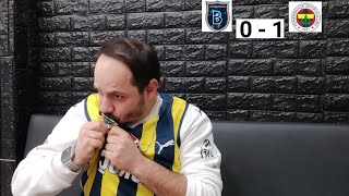 BAŞAKŞEHİR FENERBAHÇE TEPKİ VİDEOMUZ LİDERLİK DEVAM EDİYOR [upl. by Cleon592]