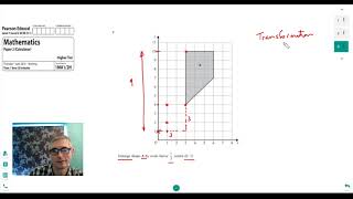 7 Enlargements Edexcel 2018 GCSE Maths Higher Tier Paper 2 Question 7 [upl. by Nojid217]