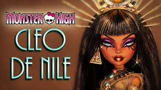 Custom CLEO DE NILE Doll ✨💎  MONSTER HIGH [upl. by Lucas]