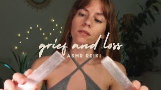 ASMR REIKI grieving the loss of a loved one  soothing hand movements energy healing soft spoken [upl. by Erdnaid]