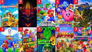 Top 20 Best Games For 4 PLAYER or MORE For NINTENDO SWITCH 2024 [upl. by Eliathas]