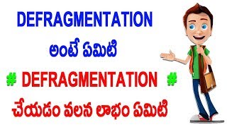 Defragmentation Explained Telugu Tech Tuts [upl. by Etsirhc622]