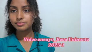 Convocatoria Becas Uninorte 20251 Andrea Fernanda Hernández Caro [upl. by Essie437]