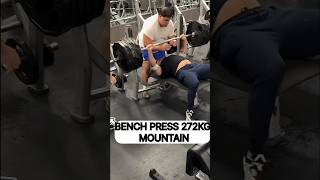 Bench Press 272 kg benchpress [upl. by Nevah691]