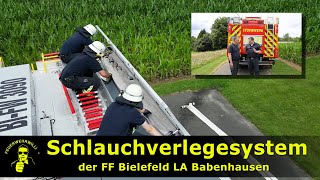 Verlegesystem LF20 KatS der LA Babenhausen FF Bielefeld [upl. by Ruthie]