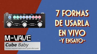 7 Formas de Usar la MVave Cube Baby en Vivo y Ensayo [upl. by Nnaeiluj172]