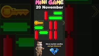 Hamster Kombat New Season Mini Game Solution 20 November 2024 [upl. by Noman]