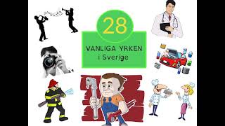 28 vanliga yrken i Sverige [upl. by Frederigo]