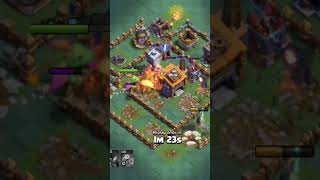 Builder base attack strategy 😎💪 clashofclans coc cocattacks shorts update builderbase [upl. by Nhguavaj569]