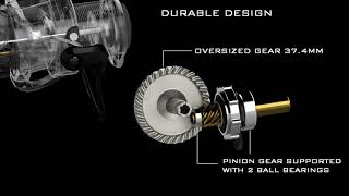 Okuma  INC 6000 long casting reel [upl. by Annek]