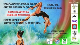 EQUIPOS LIBRE  EUSKAL HERRIKO UDAKO ALEVIN ETA INFANTILEN TXAPELKETA  IGERIKETA ARTISTIKOA [upl. by Ludovico]