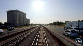 CTAs Ride the Rails Blue Line to Forest Park Realtime 2019 [upl. by Essex633]