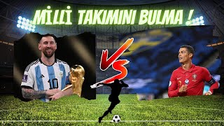 Futbolculardan Ülke TAKIMI TAHMİN ET l Futbol QUİZ 2023 [upl. by Aenert465]