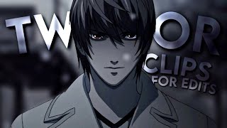 Death Note Twixtor Clips For Edits 4K [upl. by Teage]