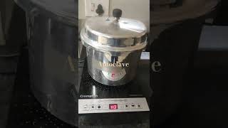 Autoclave Process by Pressure Cooker  Sterilization Process youtubeshorts viralvideo shorts [upl. by Eesyak222]