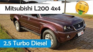 Mitsubishi L200  vale a pena Consumo e manutenção [upl. by Nosremaj774]