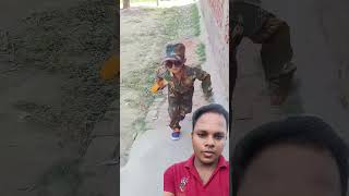 Masti Rokne Ka Tarika Police🤔😱🤣👌 fun comedy funny shorts cute [upl. by Ursa]