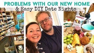 PROBLEMS WITH OUR NEW HOME I Easy amp Fun DIY Date Nights  Plum amp Apple Crumble [upl. by Ninahs]