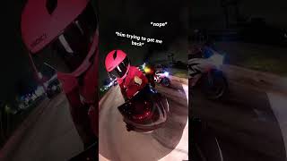 Red light Biker Battle motorcycle bikelife biker motovlog [upl. by Aggie487]