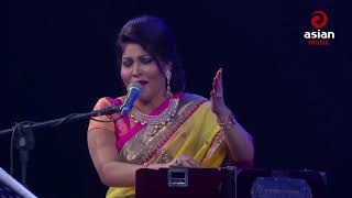 Isaray Sis Diye Amake Dekho Na  Rizia Parvin Asian TV Live Performance  Asian TV Music [upl. by Shafer]