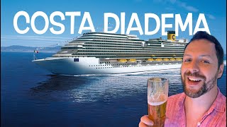 Costa Diadema  O que fazer no navio de Cruzeiros  Temporada Brasileira [upl. by Zins]