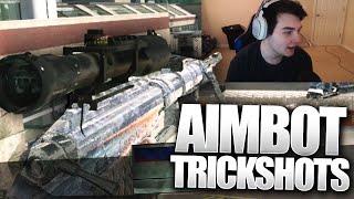 AIMBOT TRICKSHOTS with RED  MW2 Trickshotting Mods amp Hacks [upl. by Atteinotna]