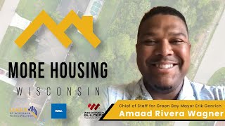 More Housing Wisconsin Interview 8 October with Amaad Rivera Wagner [upl. by Alcot]