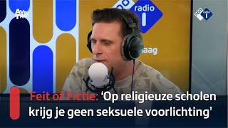 Feit of Fictie Moet elke school seksuele voorlichting geven  NPO Radio 1 [upl. by Irual317]