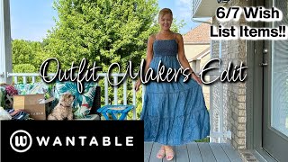 Wantable  Outfit Makers  Received 67 Wish List Items [upl. by Stedt]