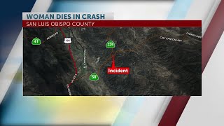 Nipomo woman dies following singlevehicle collision on Highway 58 early Thursday [upl. by Euqinommod92]