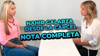 Así fue la entrevista de Mariana Fabbiani a Nahir Galarza desde la cárcel [upl. by Shiller]