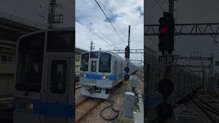 伊勢原駅にて 各駅停車伊勢原行き 2024年8月31日 [upl. by Caassi]